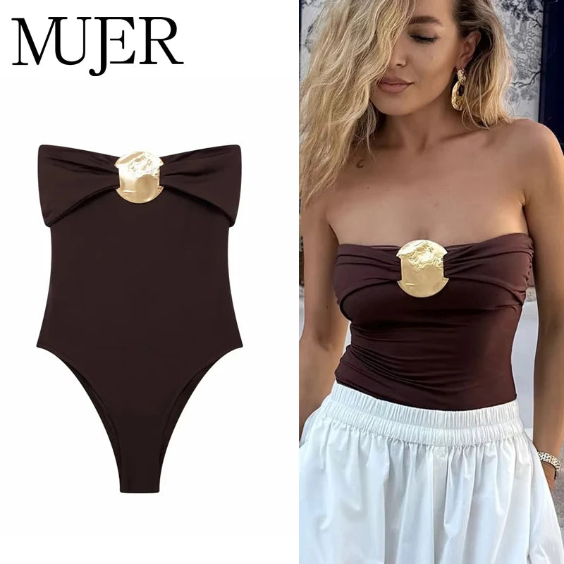 MUJER 2025 Extreme Bodysuit Women off Shoulder Sexy Bodys for Women Black Body One Pieces Sexy Outfits Lingerie Body Suits Woman